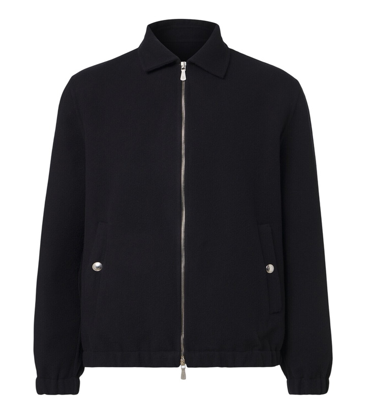 Photo: Eleventy Wool bomber jacket