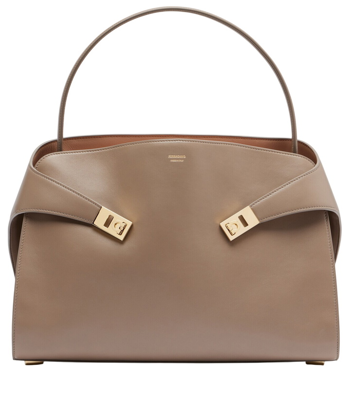 Photo: Ferragamo Hug Soft Medium leather shoulder bag