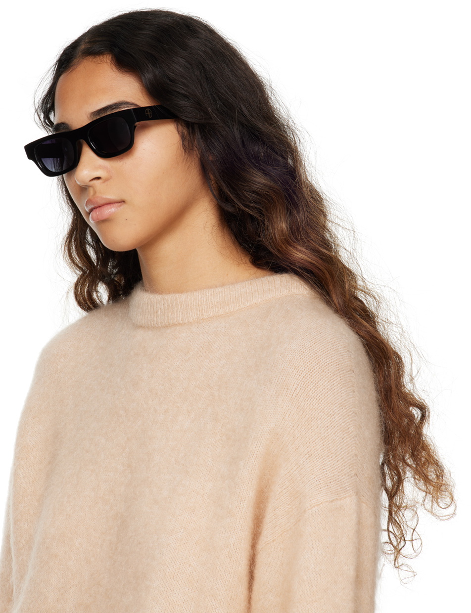サングラス ANINE BING SS25 OTIS SUNGLASSES (A120026000 BLACK) Anine Bing - Otis Sunglasses in Black – Blond Genius