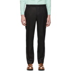 Eckhaus Latta Black Gloss Narrow Trousers