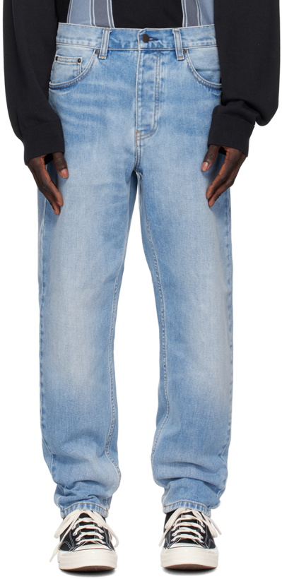 Photo: Carhartt Work In Progress Blue Newel Jeans