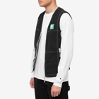 Butter Goods Men's Reversible Vest in Black/Army