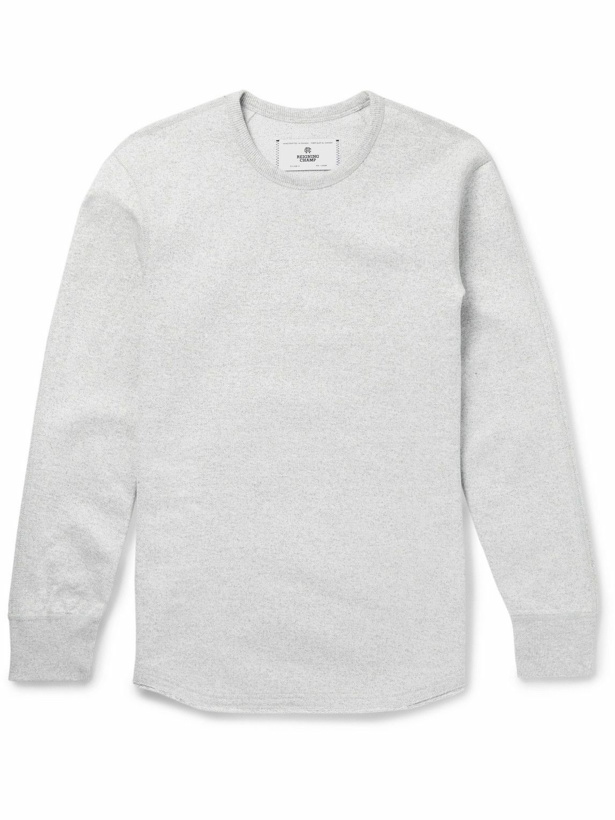 Photo: Reigning Champ - Loopback Cotton-Jersey Sweatshirt - Gray