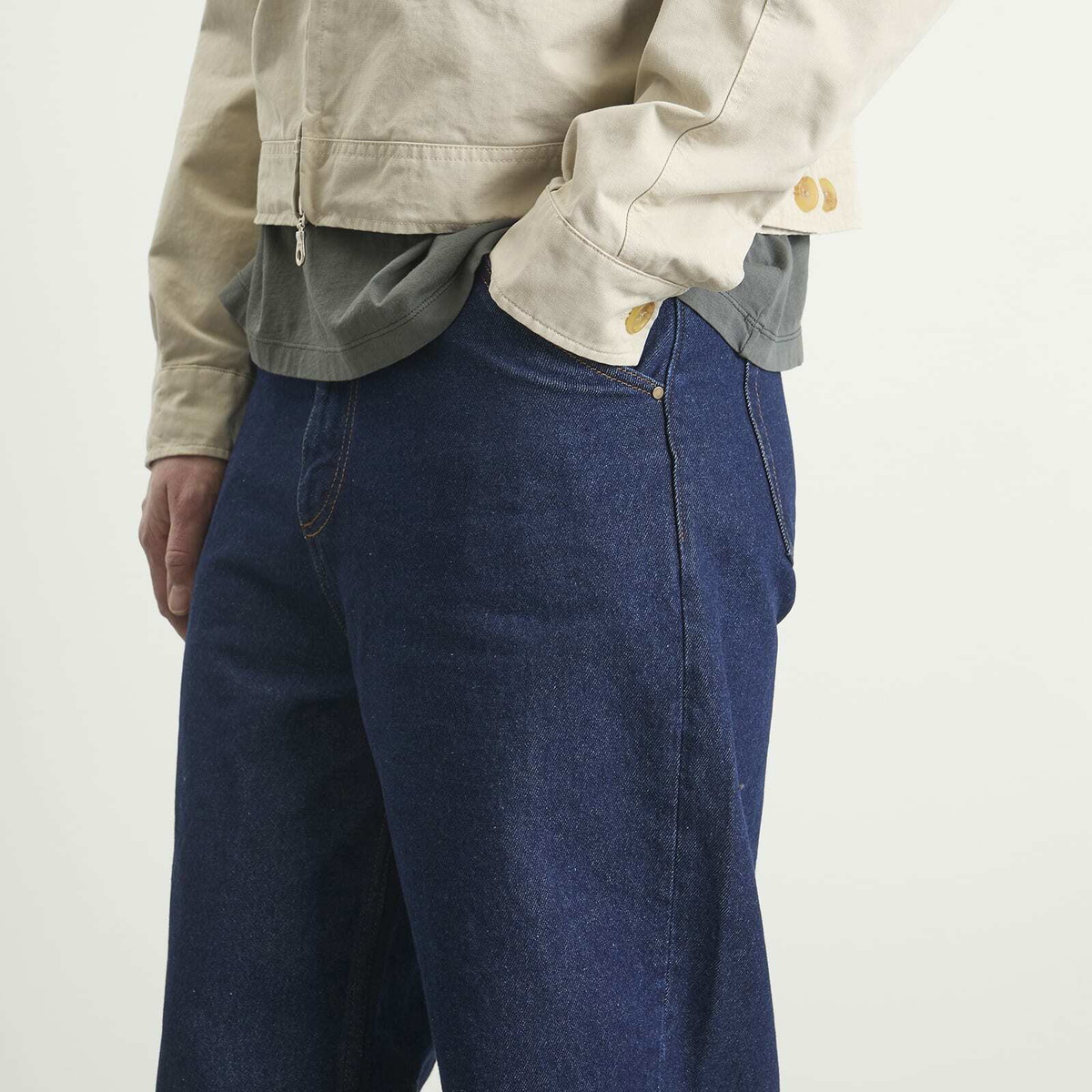 Carter Young Men's Big Ben Jeans in Rinse Wash