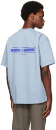 Solid Homme Blue Soft Back T-Shirt