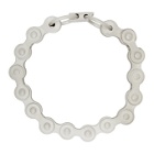 VETEMENTS Silver Bicycle Chain Bracelet