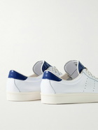 adidas Originals - Lacombe Spezial Rubber-Trimmed Mesh and Leather Sneakers - White
