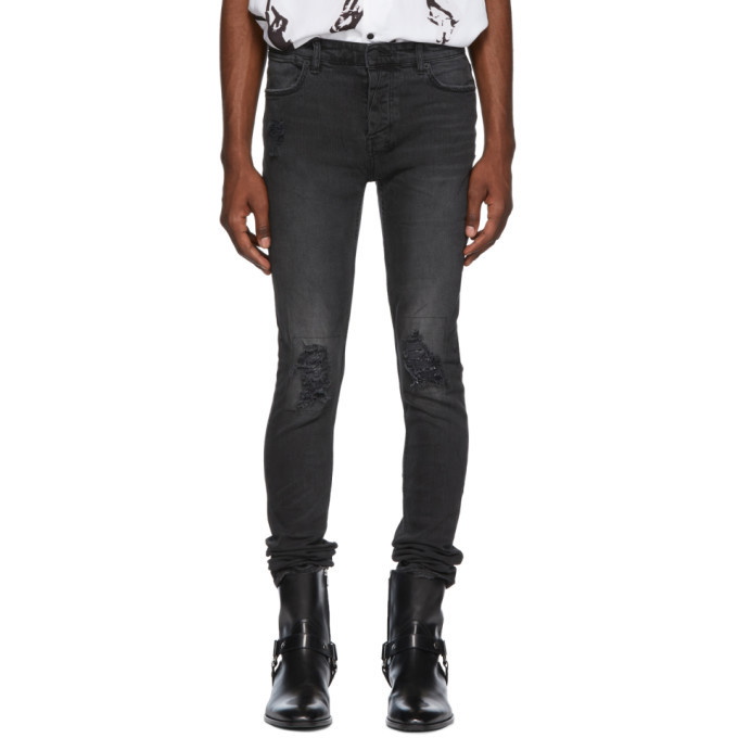 Photo: Ksubi Black Van Winkle Snake Eyes Jeans