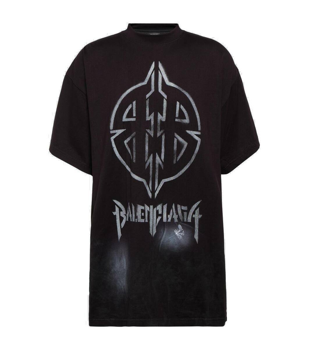 SALE*BALENCIAGA*コットンジャージー Tシャツ メタルBB メンズ Balenciaga Metal BB cotton jersey T-shirt Balenciaga