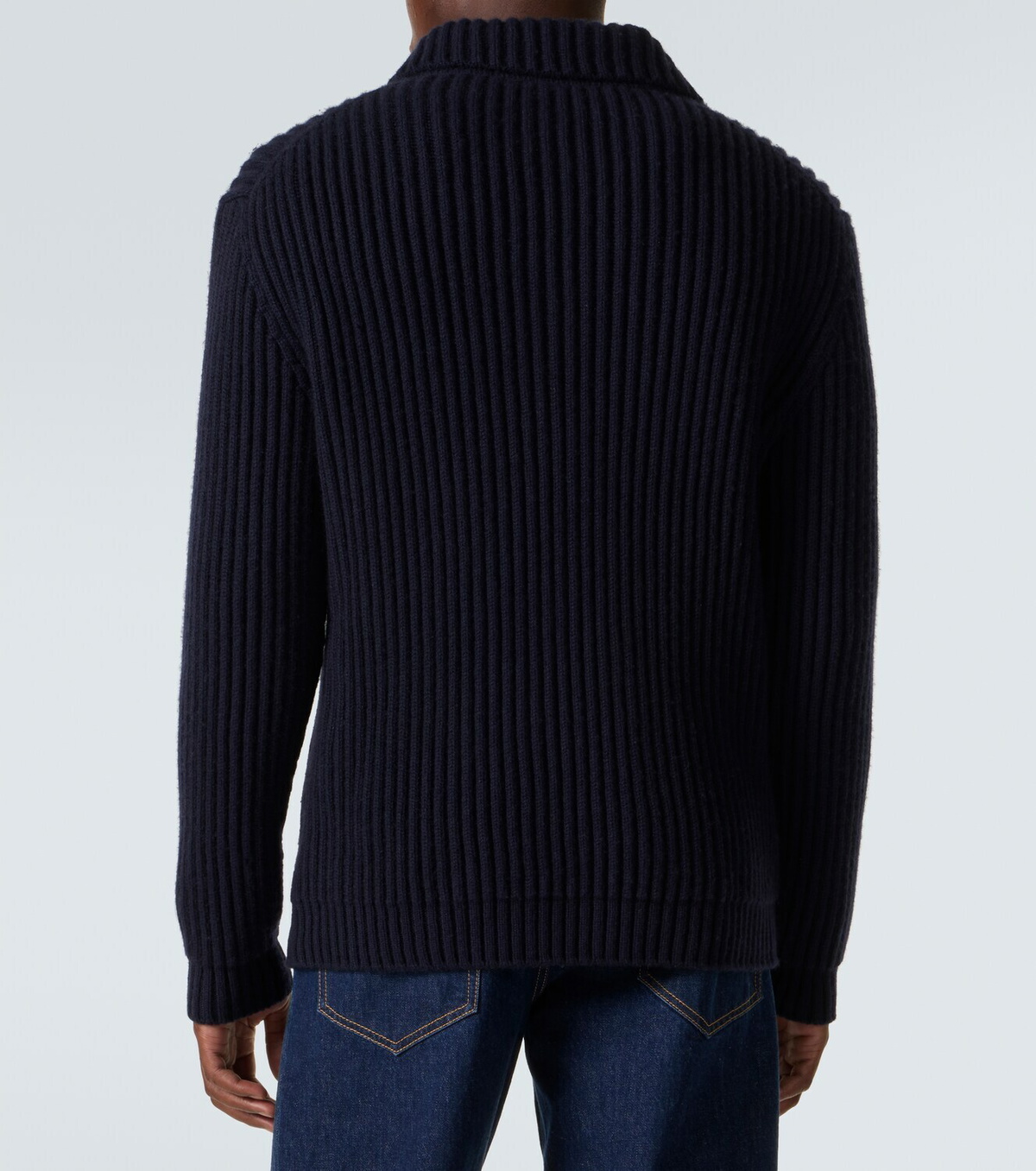 The Row Hornby cashmere zip-up cardigan