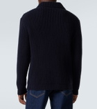The Row Hornby cashmere zip-up cardigan