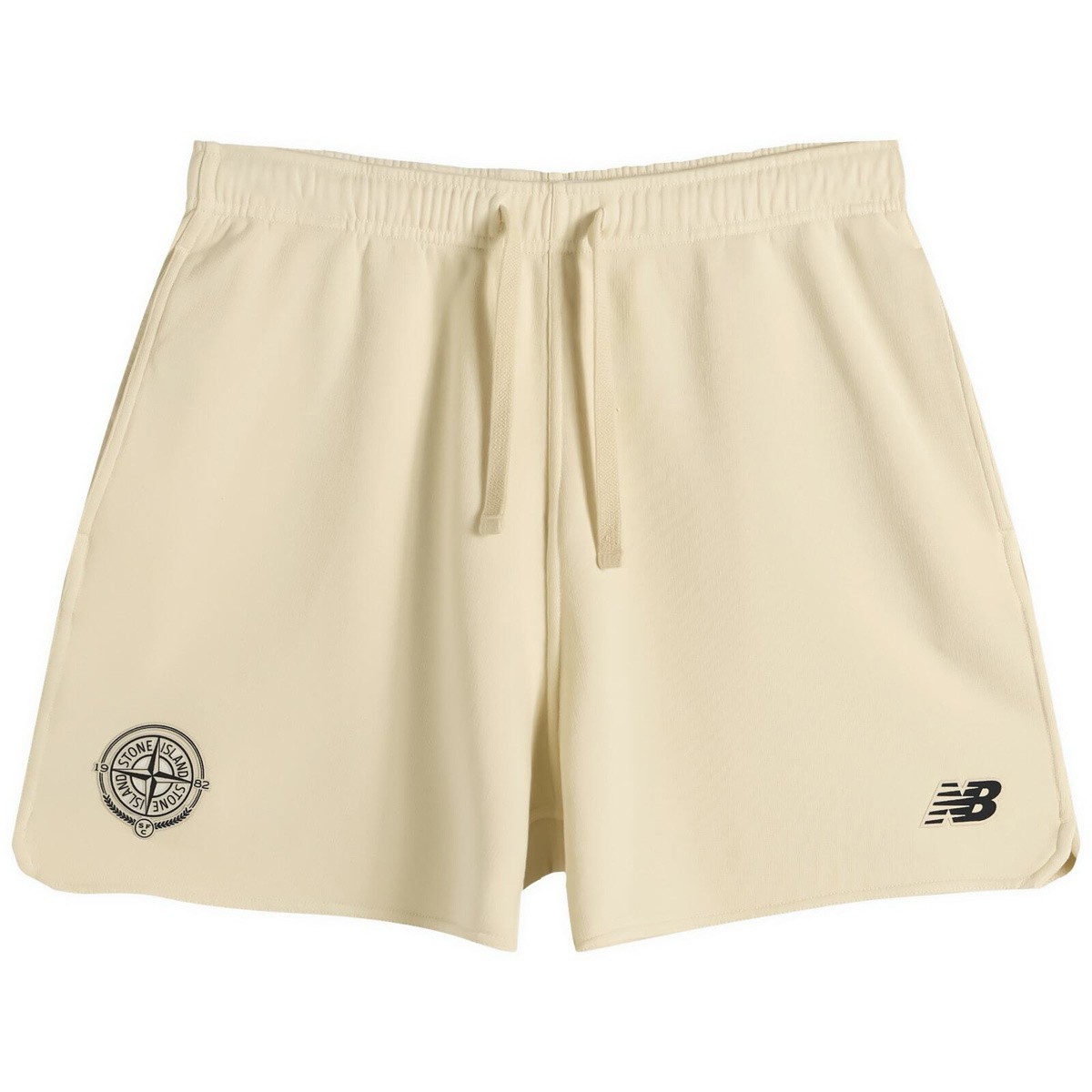 Stone Island Men's x New Balance Shorts in Ivory