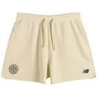 Stone Island Men's x New Balance Shorts in Ivory