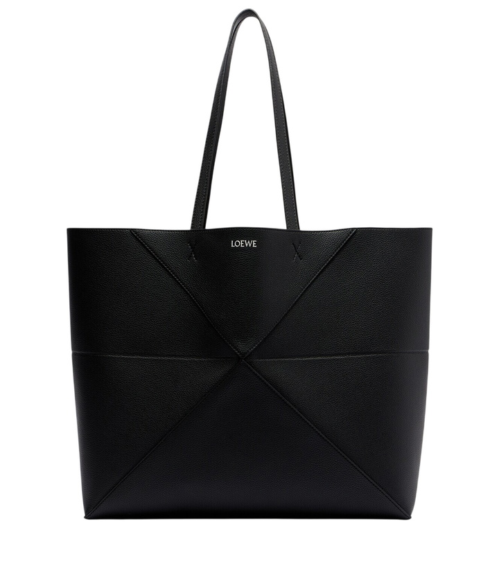 Photo: Loewe Puzzle Fold Large leather tote bag