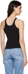 ANINE BING Black April Tank Top
