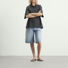 Róhe Women's Rohe Baggy fit denim shorts in Classic Blue