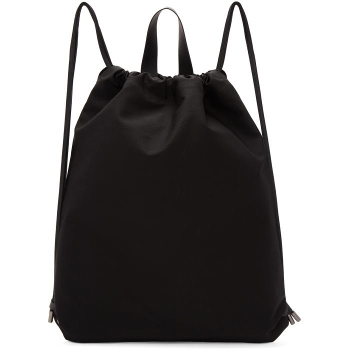 Photo: OAMC Black Large Nylon Cinch Bag 