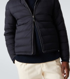Zegna Technical twill down jacket