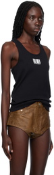 VTMNTS Black Barcode Tank Top