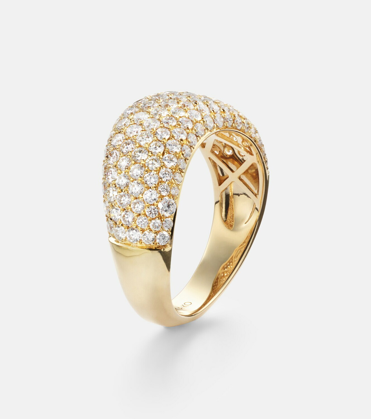 Anita Ko Celeste 18kt gold ring with diamonds