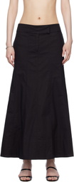 Belle The Label Black Paloma Maxi Skirt