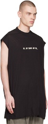 Rick Owens Black Tarp T-Shirt
