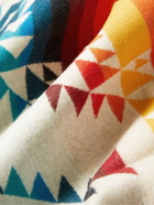 Pendleton - Pilot Rock Virgin Wool and Cotton-Blend Jacquard Blanket