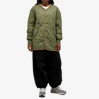 Merely Made Quilted Liner Jacket in Khaki