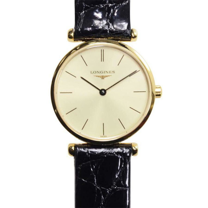 Photo: Longines La Grande Classique Quartz Champagne Dial Ladies Watch L4.209.2.32.2