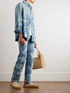 Loewe - Paula's Ibiza Straight-Leg Dip-Dyed Jeans - Blue