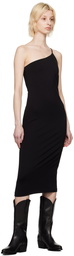 rag & bone Black Irina Midi Dress