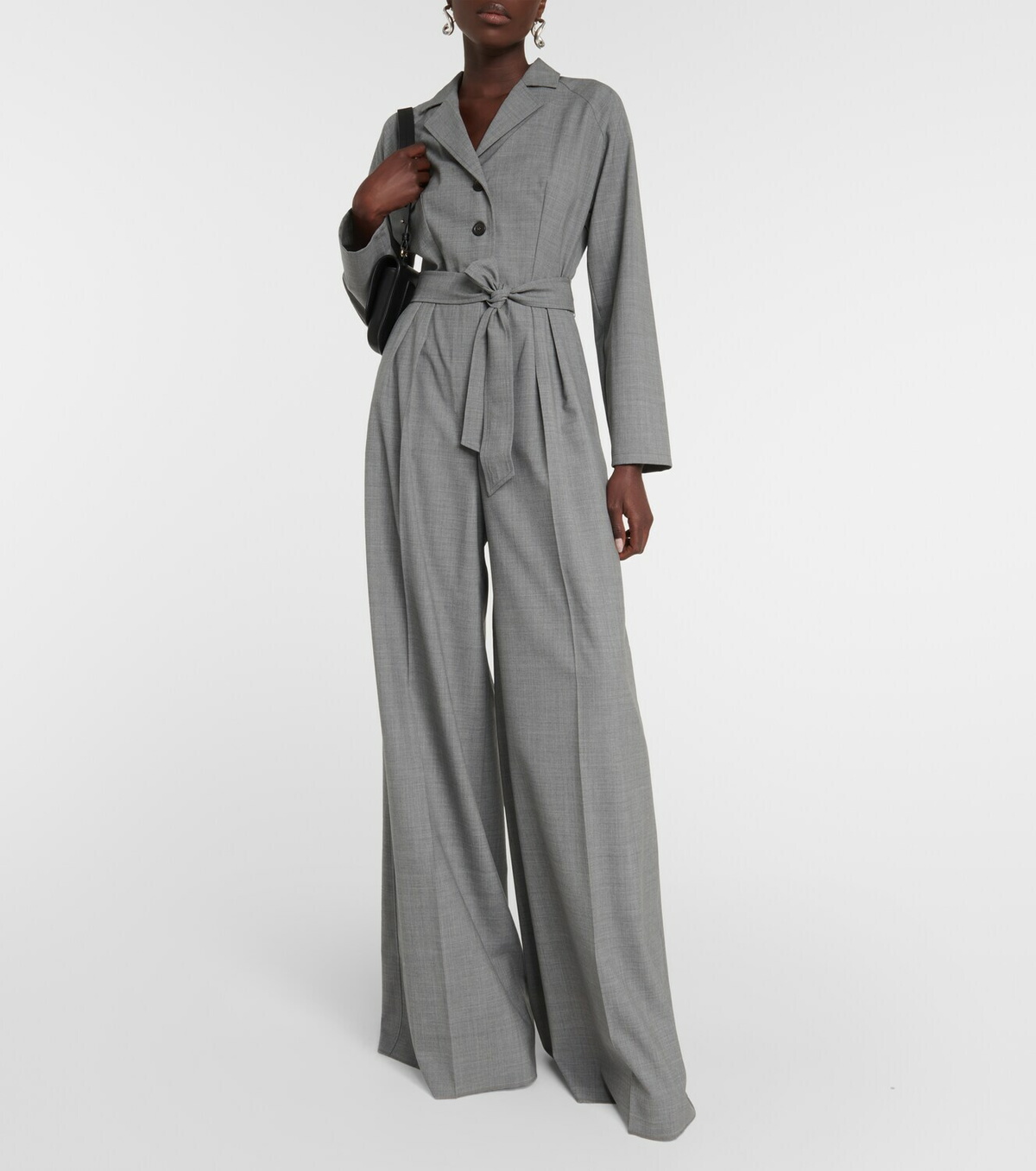 Max Mara Rum virgin wool jumpsuit Max Mara