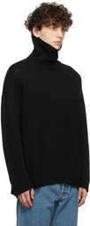 Valentino Black Cashmere Turtleneck