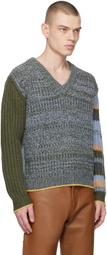 ALTU Green Striped Sweater