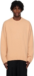 Wooyoungmi Orange Crewneck Sweater