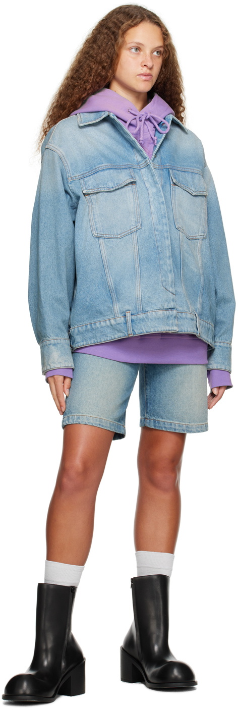 Sportmax Purple Globo Hoodie