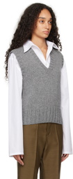 YMC Gray Heidi Vest