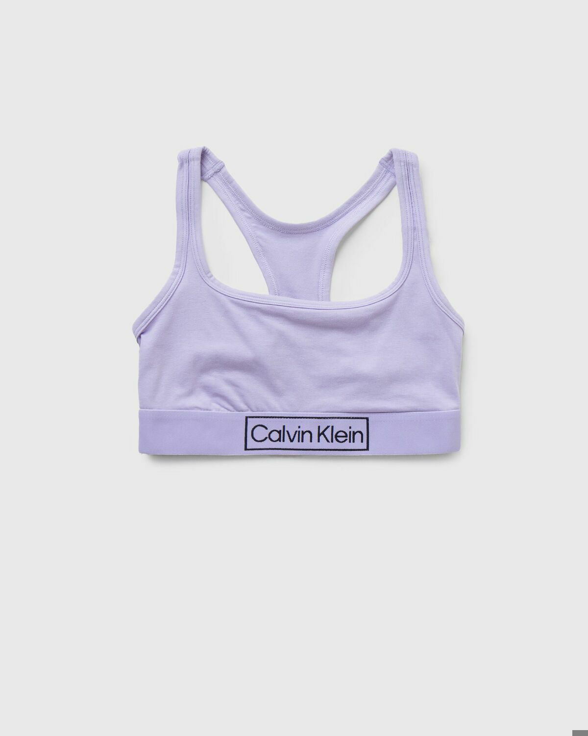 Calvin Klein Underwear Unlined Bralette Purple - Womens - (Sports ) Bras Calvin  Klein Underwear