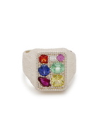 Bleue Burnham Cottage Garden Sterling Silver Signet Ring