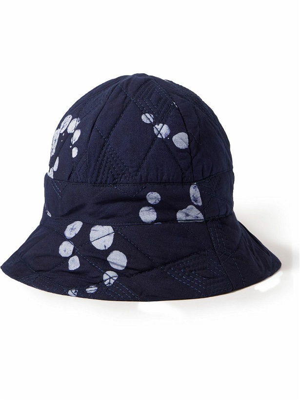 Photo: Post-Imperial - Hand-Dyed Quilted Cotton Bucket Hat