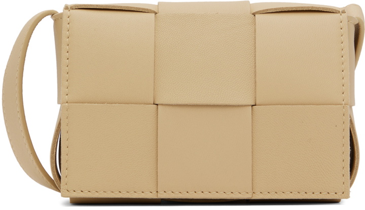 Photo: Bottega Veneta Beige Candy Cassette Bag