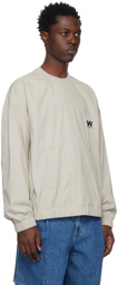 Wooyoungmi Gray Kangaroo Pocket Sweatshirt