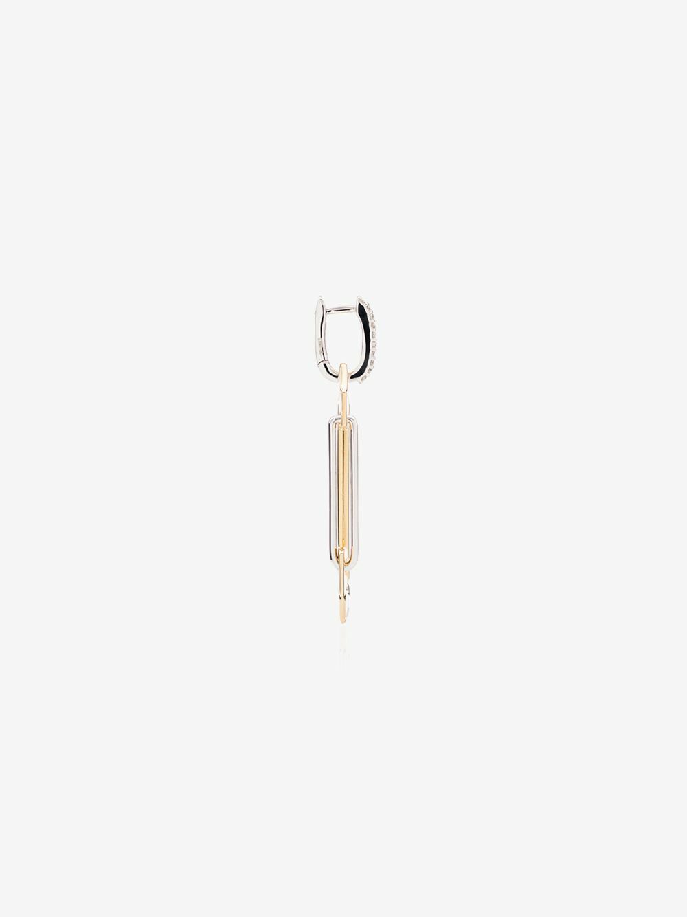 EÉRA 18K Yellow And White Gold Chiara Large Diamond Earring