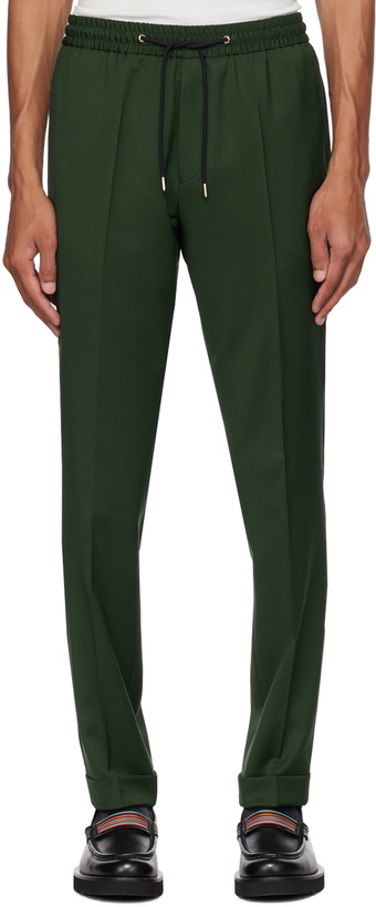 Photo: Paul Smith Green Drawstring Trousers