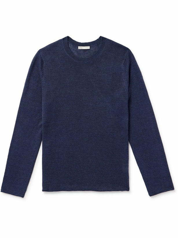 Photo: Onia - Kevin Linen Sweater - Blue