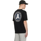 AAPE by A Bathing Ape Black 'AAPEUNVS' T-shirt