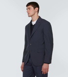 Brunello Cucinelli Single-breasted wool and silk suit