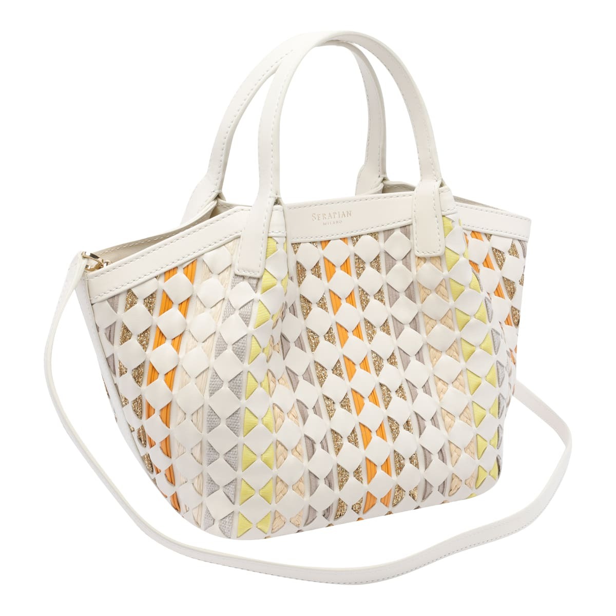 Serapian Mini Mosaico Secret Tote Bag