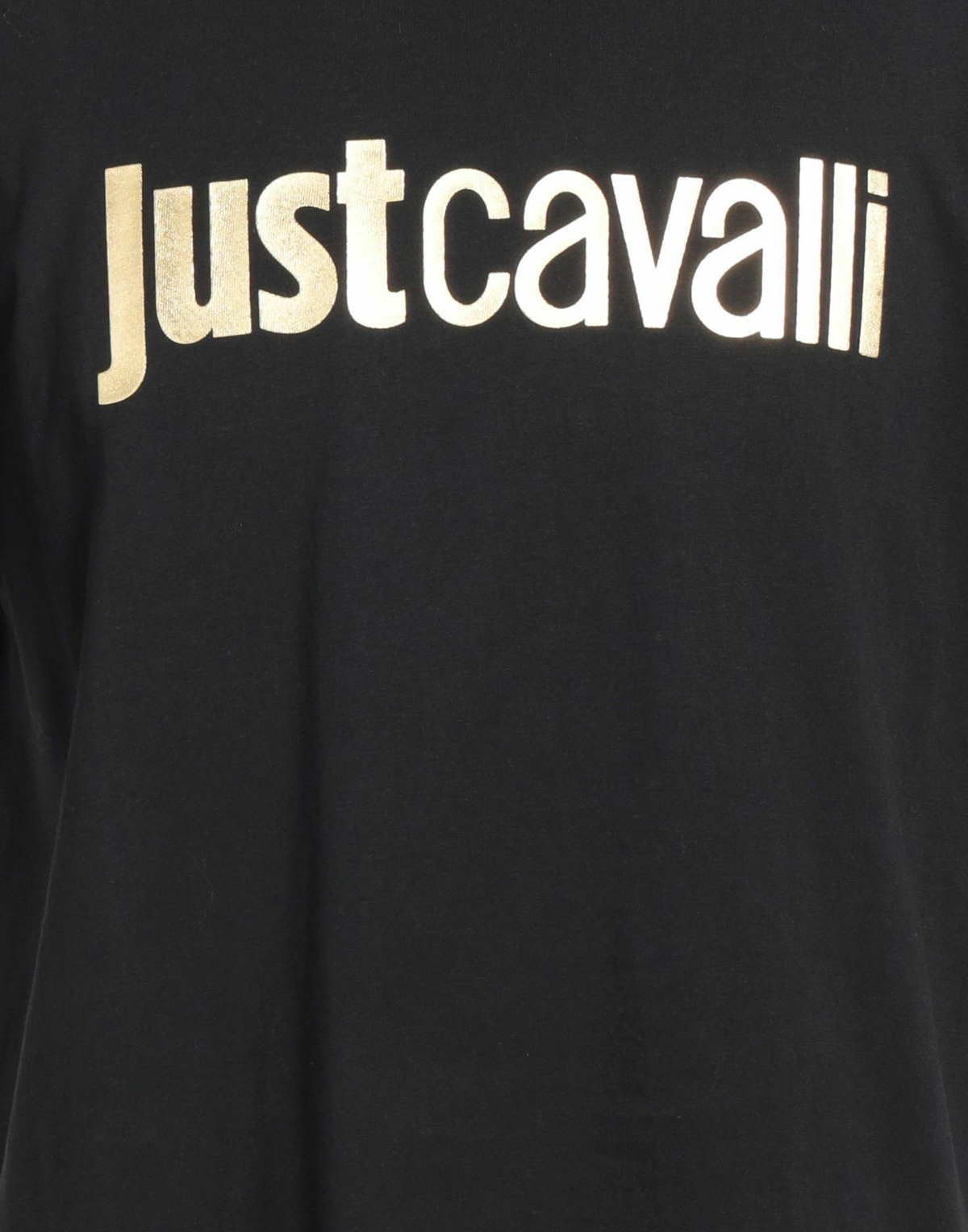 Just Cavalli Mens T-shirt in Black