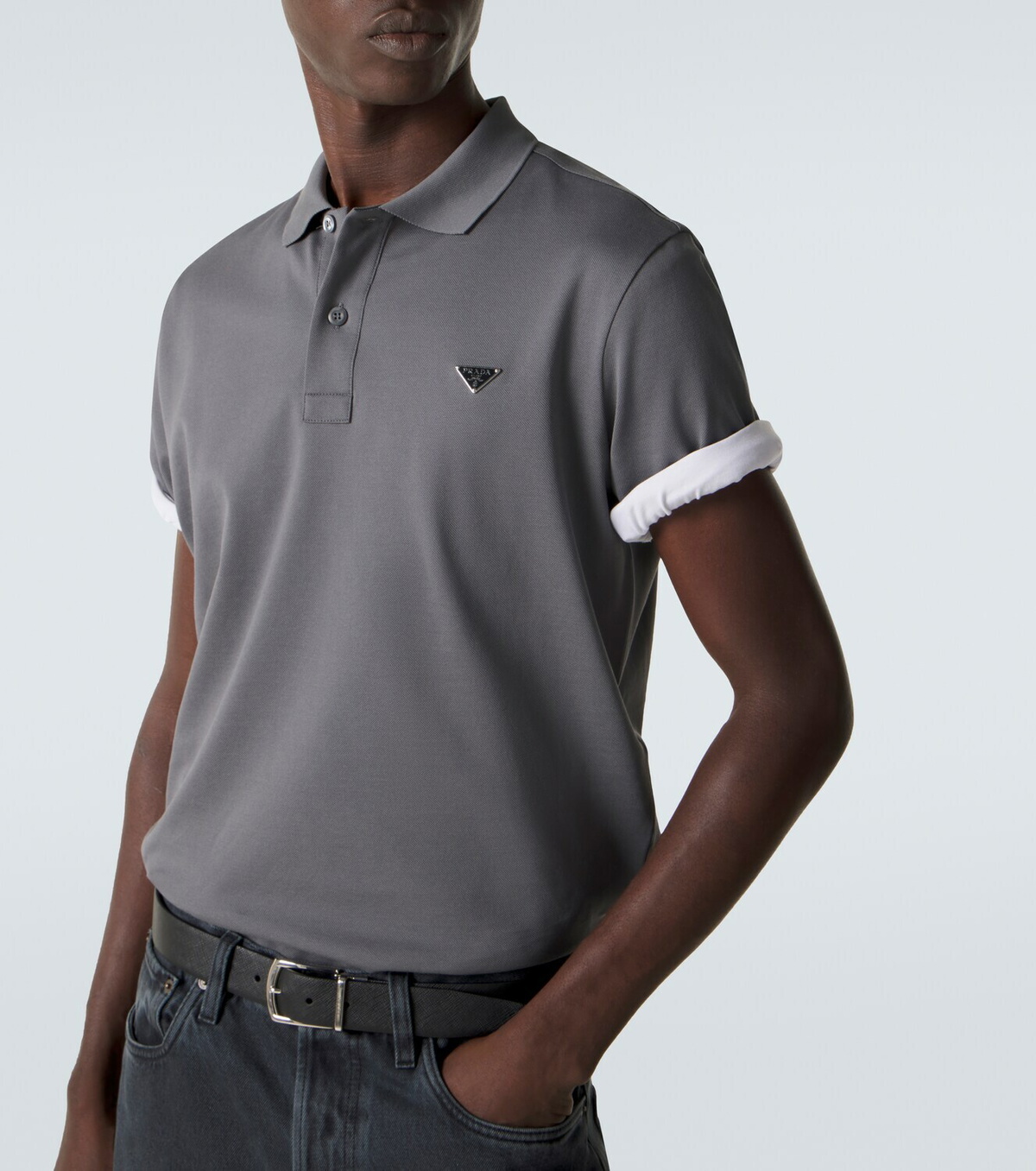 Prada Cotton piqué polo shirt Prada